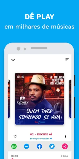 Descargar Sua Música APK: Lo mejor de la música brasileña - Screenshot 8