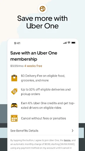 Descargar Uber APK Última Versión – Viajes Seguros y Rápidos - Screenshot 7