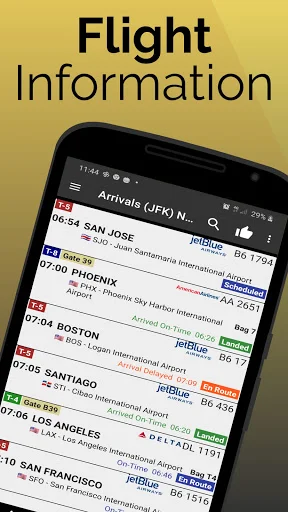 Descarga Christchurch Airport Flights: Información de Vuelos en Tiempo Real - Screenshot 1
