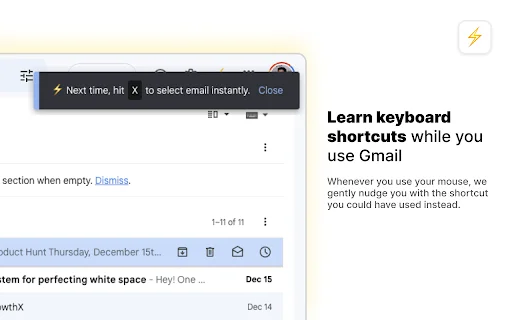 CMDK: Potencia Gmail con Atajos y Productividad – Descarga Ahora - Screenshot 4