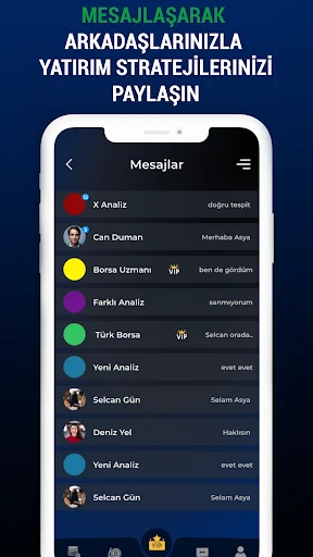 Descargar HisseChat: Análisis de Bolsa y Comunidad para Inversores - Screenshot 15