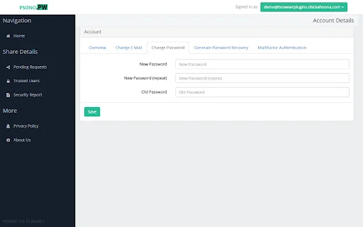 Psono: Gestor de Contraseñas Seguro – Descarga Gratis y Protege Tus Datos - Screenshot 4