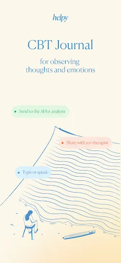 Helpy: Terapia Cognitivo-Conductual con IA – Descarga Gratuita - Screenshot 3