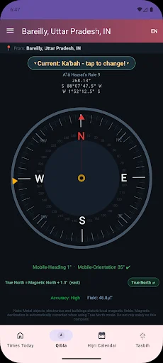 Descargar Barelvi Prayer Times – Horarios de Oración Precisos - Screenshot 5