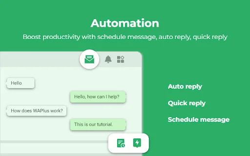 WAPlus CRM: El Mejor CRM de WhatsApp con IA para Ventas - Screenshot 1