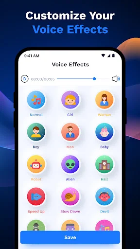 Descarga AI Voice Changer – Prankster: Cambiador de Voz Divertido - Screenshot 3