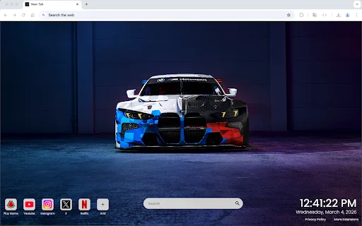BMW M4 Live Wallpaper: Fondo de Pantalla para Chrome - Screenshot 3