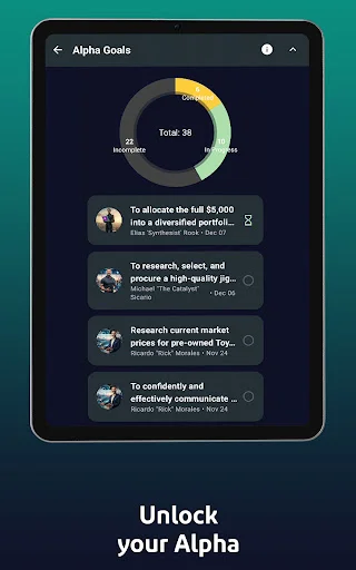 Descarga igoalpha: Potencia tu potencial con Mentores de IA - Screenshot 15