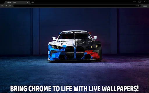 BMW M4 Live Wallpaper: Fondo de Pantalla para Chrome - Screenshot 1