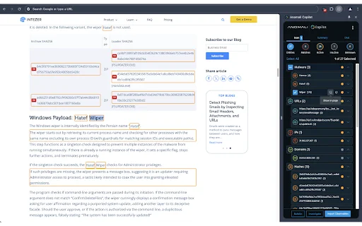 Anomali Copilot: El Asistente de Ciberseguridad con IA Líder - Screenshot 3