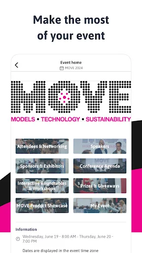Descarga MOVE events: Tu Comunidad de Eventos Empresariales - Screenshot 2