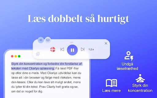 Cliarly: Herramienta de Lectura y Escritura Inteligente – Chrome - Screenshot 1